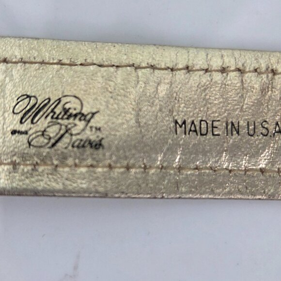 Whiting & Davis Gold Belt S - Picture 4 of 8